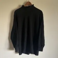 コムデギャルソンオム　タートルネック　ニット　黒　田中オム