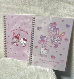 メゾピアノ　ベリエちゃん　ハローキティ A5ノート