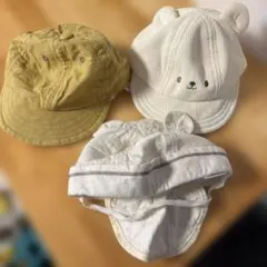 ベビー帽子セット 42センチ　新生児