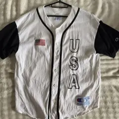 Champion USA ベースボールシャツ90s USAのサムネイル