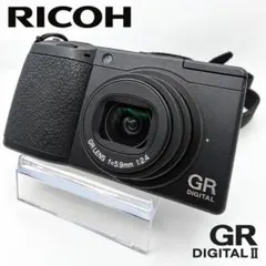 【動作確認済】RICOH GR DIGITAL II 黒 リコー 単焦点コンデジ