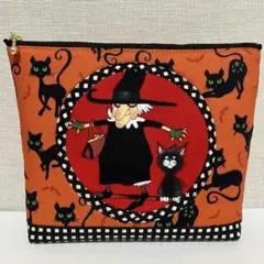 専用出品♡魔女さんで5個♡ハンドメイド　アレキサンダーヘンリー 3*ラ様 アレキサンダーヘンリー 魔女＆香水瓶 オレンジ 希少