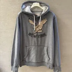 AMERICAN EAGLE OUTFITTERS 　パーカー　L グレー