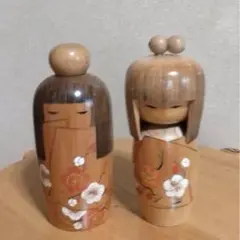 美品✨創作こけし(大)☘️民芸品 こけし☘️紅葉もみじ Sumitani Kohji炭谷公治作 創作こけし「紅葉」 13.5cm305g - メルカリ