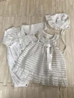 【美品】キリンのソフィー ベビー セレモニー ドレス 70 お宮参り