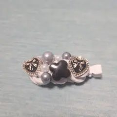 ヘアクリップ(ブラック)