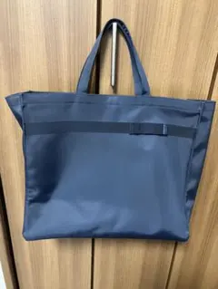 お受験　familiar ネイビー トートバッグ