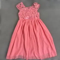 SHEIN キッズ ドレス ピンク レースのサムネイル