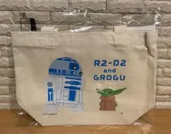 スターウォーズ R2-D2 and GROGU トートバッグ ランチバッグ