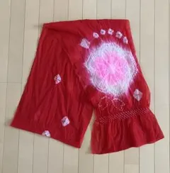 兵児帯　子ども用浴衣帯　赤