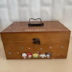 サンリオ ❤️ ハローキティ 木製ボックス 救急箱 収納ボックス - メルカリ