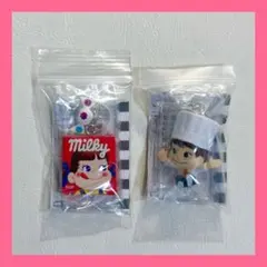 ペコちゃん お菓子のめじるしアクセサリー2026 ミルキー シェフポコちゃん