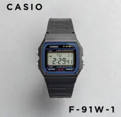 新品 CASIO F-91W-1JH チープカシオ