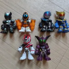 仮面ライダー フィギュア 6体セット