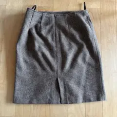 ホワイトジョーラ　セットアップ　ウール混　レトロ感がおしゃれ♡