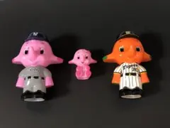 阪神タイガース サトちゃん＆ニューヨークヤンキースサトコちゃん ＆指人形