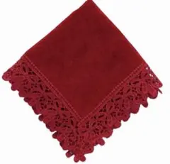 近沢レース　横浜限定　横浜ものがたり赤い靴　タオルハンカチ