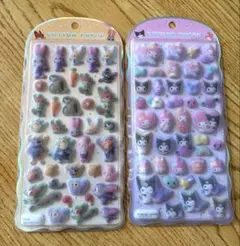 コットンパフィーシール　ズートピア マイメロディー、クロミ