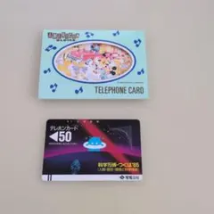 テレホンカード　科学万博つくば85（電電公社）ディズニーランド　使用済み