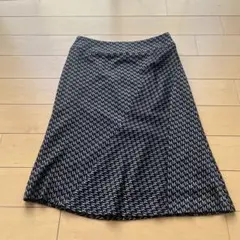 INDIVI 柄スカート　38
