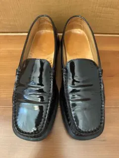 TOD'S エナメル ローファー ブラック 37.5 トッズ パテント - メルカリ
