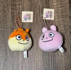 にしむらゆうじ　スタジオUG フェイスマスコット 2点セット　ラウンドワン限定
