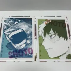 ヒロアカ 原画展 ワンシーンカードコレクション 轟焦凍 ショート