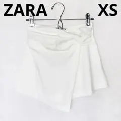 【新品タグ付き】ZARA ノットディテール付きスコート