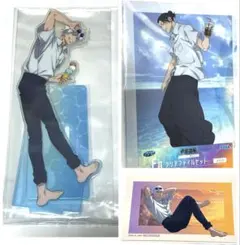 呪術廻戦　くじ　クリアファイル　アクリルスタンド　ステッカー　入場者特典