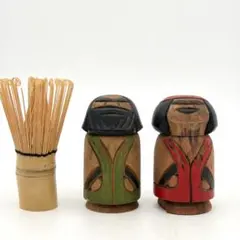 古いニポポ　木彫　民芸品　ニポポ人形　アイヌ