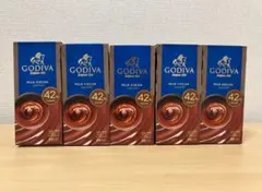 【みーちゃん様専用】GODIVA ミルクココア カカオ42% 5箱 15袋