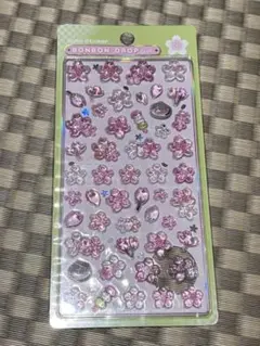 ボンボンドロップシール 和柄 さくら