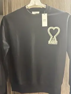 【新品タグ付き】ami ブラック トレーナーXL