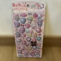 うるちゅるポップシール　ハローキティ　マイメロディ　キキララ