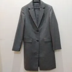 ユニクロ カシミヤ混チェスターコート 最終