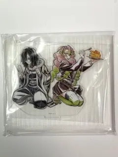 鬼滅の刃　柱稽古編　リアルタイムカフェ　第六話　伊黒小芭内と甘露寺蜜璃　アクスタ