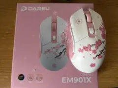DAREU 桜　有線無線両用マウス　SAKURA ゲーミングマウス