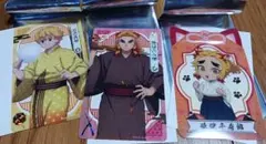 鬼滅の刃 ナムコ 特典 クリアカード 3枚セット
