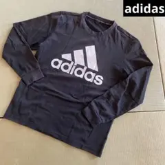 adidas アディダス　 長袖カットソー ブラックのサムネイル