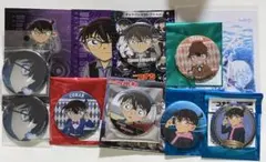 コナン　コナンプラザ 映画 缶バッジ 黒鉄の魚影　江戸川コナン 　グッズセット