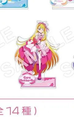 ひろがるスカイプリキュア タワレコカフェ アクリルスタンド キュアバタフライ
