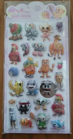 イタリアンブレインロッド　立体 ぷくぷくシール