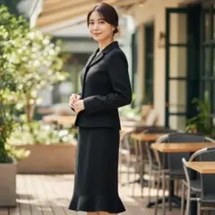 フォーマルスーツ セットアップ ブラック 11AR 卒業式 入学式 セレモニー