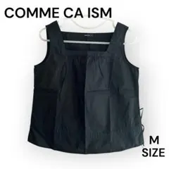 COMME CA ISM スクエアネック ノースリーブトップス Mサイズのサムネイル