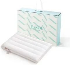 シルクプレンド枕 首や肩の負担を減らす 枕 低め 洗える ホワイト