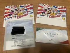 卓上カレンダー４点セット、ディズニー、ANAなど