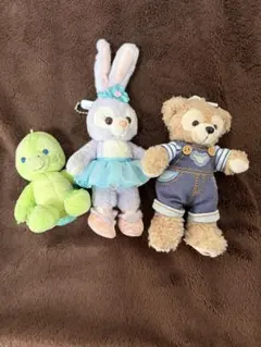 ディズニー 20周年 ダッフィー ぬいぐるみバッジ ぬいば タイムトゥ