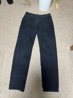 LEVI’S550 W36L36 ブラックデニム tiktoker古川着用サイズ