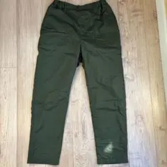 美品　ユニクロ　暖パン　裏フリース　パンツ　160