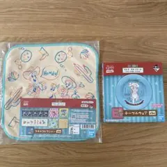 【トイストーリー】ハンカチ/ハンドタオル/お皿/2点セット売り
